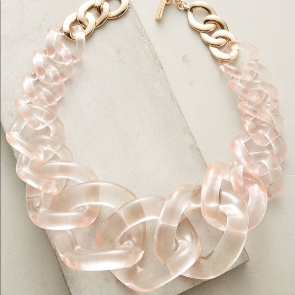 Anthropologie X Zenzii 'Looped Lucite' Necklace